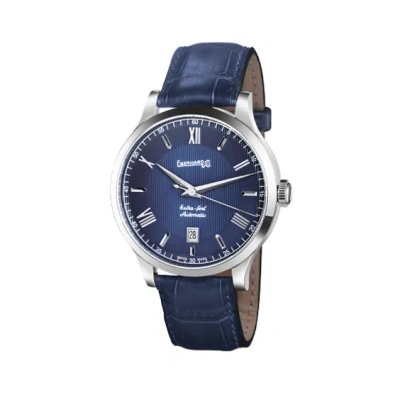 Eberhard Man  41029-cpb 40 Mm In Blue