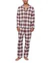 Eberjey 2-pc. Cotton Brushed Flannel Pajama Set In Multi