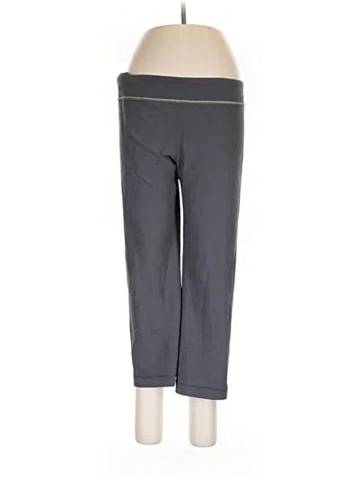 Pre-owned Eberjey Active Pants In Gray