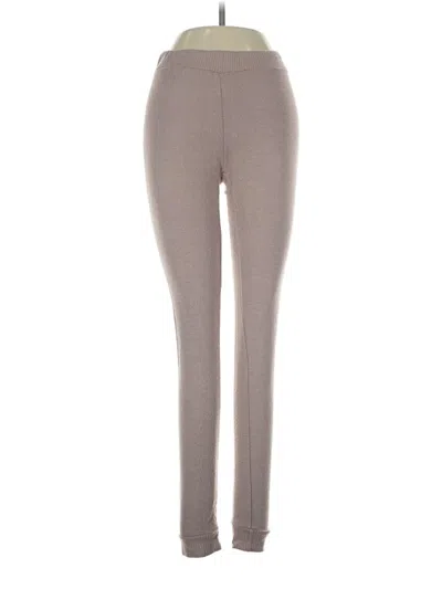 Pre-owned Eberjey Active Pants In Gray