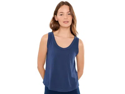 Eberjey Aloe Cotton Tank Women's Jumpsuit & Rompers One Piece Navy: Xl In Blue