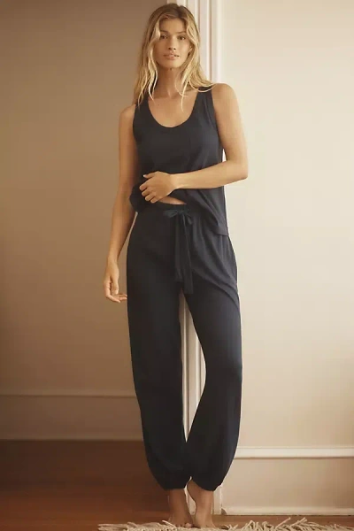 Eberjey Aloe-infused Lounge Pants In Blue