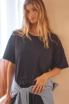 Eberjey Aloe-infused Tee In Blue