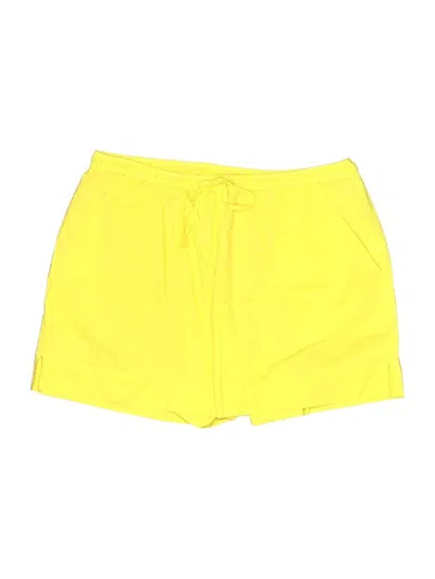 Pre-owned Eberjey Athletic Shorts In Yellow
