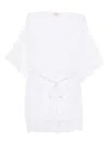 Eberjey Beatrix Robe In White