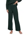 Eberjey Boucle Wide Leg Pants In Green