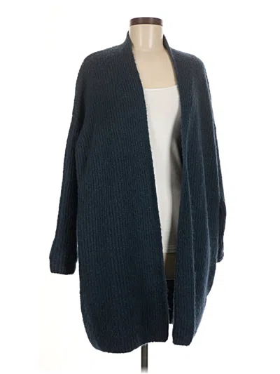 Pre-owned Eberjey Cardigan Sweater In Blue