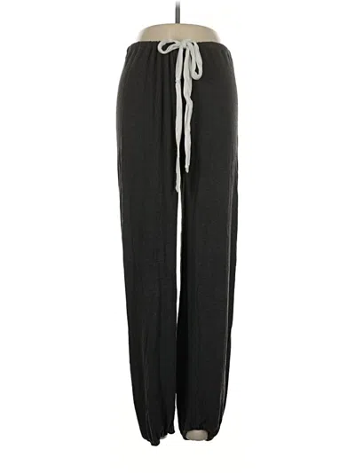 Pre-owned Eberjey Casual Pants In Black