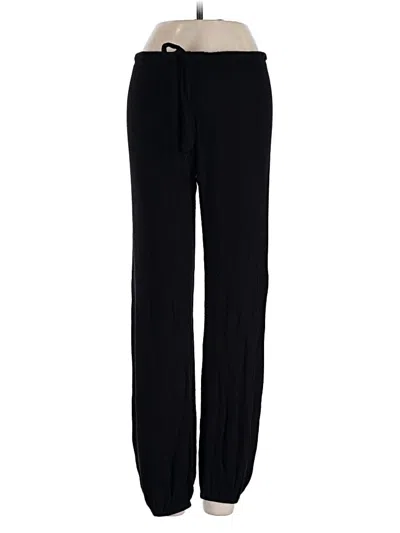 Pre-owned Eberjey Casual Pants In Black