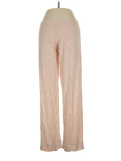Pre-owned Eberjey Casual Pants In Gold
