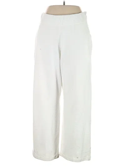 Pre-owned Eberjey Casual Pants In Ivory