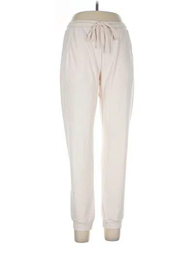 Pre-owned Eberjey Casual Pants In Ivory