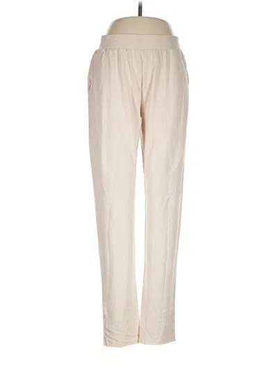 Pre-owned Eberjey Casual Pants In Ivory