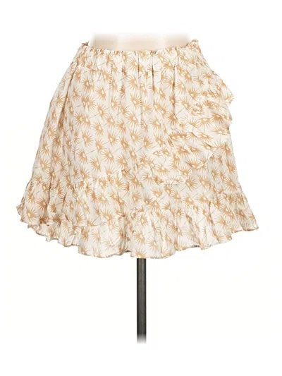 Pre-owned Eberjey Casual Skirt In Ivory
