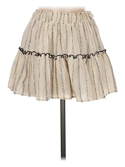 Pre-owned Eberjey Casual Skirt In Ivory