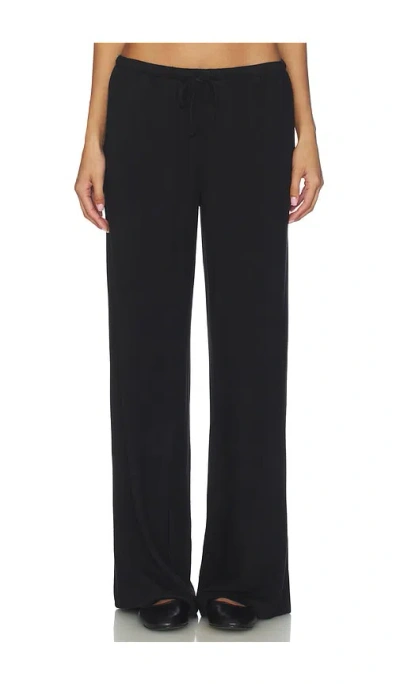 Eberjey Cozy Time Pant In Black