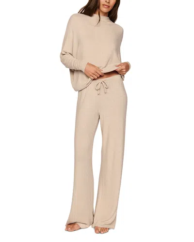Eberjey Cozy Time Pants In Neutral