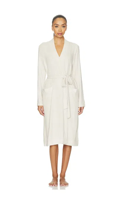 Eberjey Cozy Time Robe In White