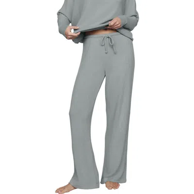 Eberjey Cozy Time Straight Leg Lounge Pants In Brown
