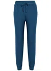 Eberjey Cozy Time Stretch-knit Sweatpants In Blue