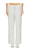 EBERJEY COZY TIME WIDE LEG PANT