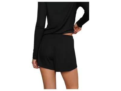 Eberjey Dream Rib Relaxed Shorts In Multi