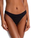 Eberjey Eberjay Mid Rise Lace Thong In Black