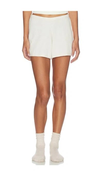 Eberjey Fine Gauge Short In White