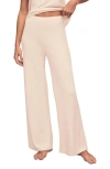 Eberjey Fine Gauge Sweater Knit Lounge Pants In Almond Heather