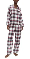 Eberjey Plaid Flannel Pyjama Set In Multi