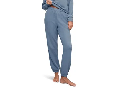 Eberjey French Terry Jogger In Blue
