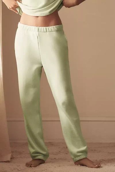 Eberjey French Terry Jogger Sweatpants In Green
