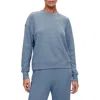 Eberjey French Terry Sweatshirt In Faded Denim