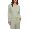 Eberjey French Terry Sweatshirt In Matcha