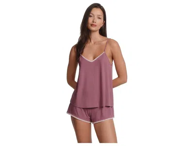 Eberjey Frida Cami/shorts Pj Set In Pink