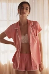 Eberjey Frida Pajama Set In Orange