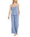 Eberjey Giselle Stretch Modal Pajamas In Wedgewood