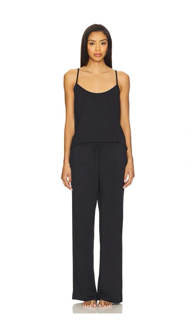 Eberjey Gisele Cami & Pant Pj Set In Black