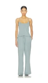 Eberjey Gisele Cami & Pant Pj Set In Gray