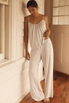 Eberjey Gisele Cami & Pants Pajama Set In White