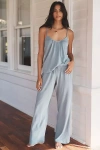 Eberjey Gisele Cami & Pants Pajama Set In Blue