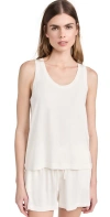 Eberjey Gisele Everyday Tank Ivory In Ivory