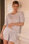 Eberjey Gisele Everyday Tee In Orange