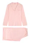 Eberjey Gisele Jersey Pyjama Set In Pink