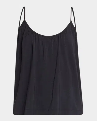 Eberjey Gisele Knit Cami & Pants Pajama Set In Black