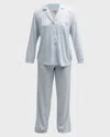 Eberjey Gisele Long Pajama Set In Brown