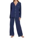 Eberjey Gisele Long-sleeved Sleep Set In Multi