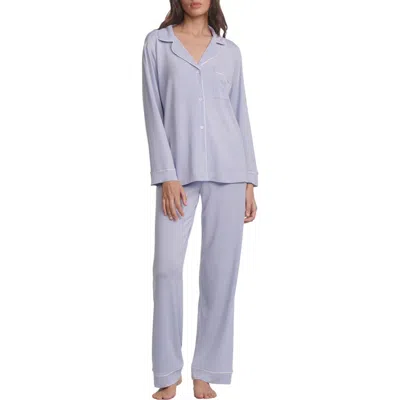 Eberjey Gisele Long Pajamas In Purple