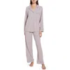 Eberjey Gisele Long Pajamas In Neutral