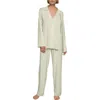 Eberjey Gisele Tencel Modal Long Pj Set In White